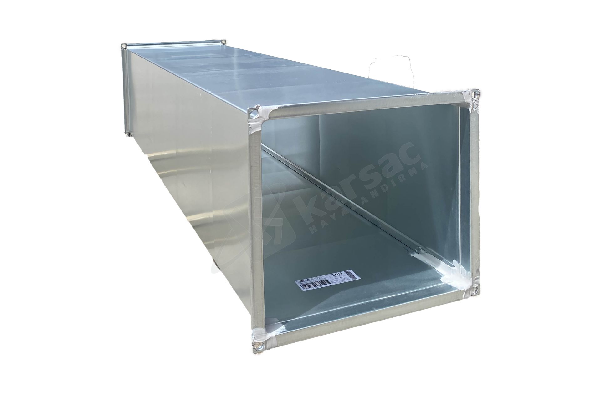 Galvaniz Sac Kendinden Flanşlı Kanal İmalatı